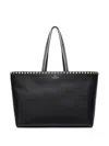 VALENTINO GARAVANI VALENTINO GARAVANI ROCKSTUD LEATHER TOTE BAG