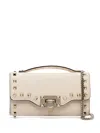 Valentino Garavani Women Rockstud Leather Wallet On Chain