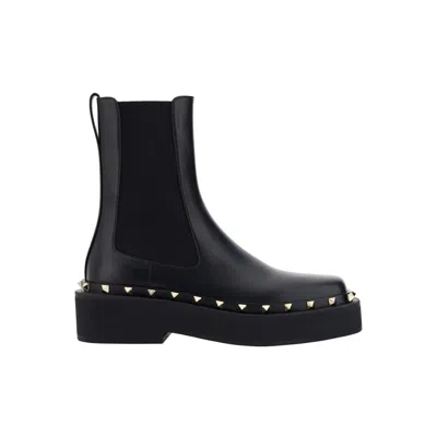 Valentino Garavani Rockstud M-way Ankle Boots Women