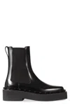Valentino Garavani Rockstud M-way Leather Chelsea Boots In Black