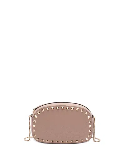 Valentino Garavani `rockstud` Mini Bag In Pink
