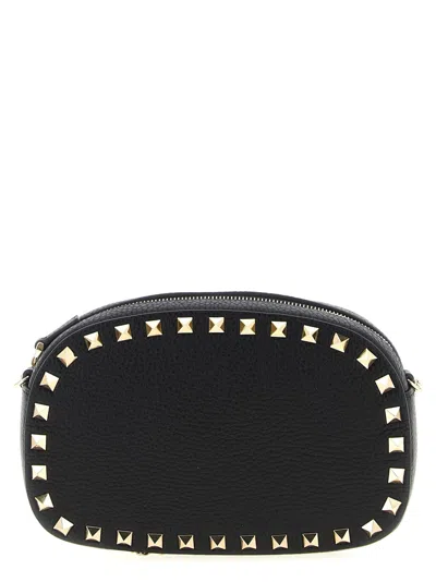 Valentino Garavani 'rockstud' Mini Crossbody Bag In Black