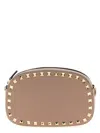 Valentino Garavani Rockstud Mini Crossbody Bag In Pink