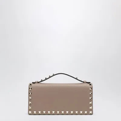 Valentino Garavani Rockstud Pink Powder Chain Wallet