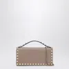 Valentino Garavani Rockstud Powder Chain Wallet In Pink