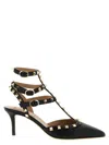 Valentino Rockstud Leather Slingback Pumps