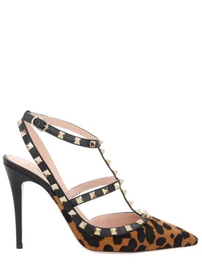 Valentino Garavani Rockstud Pumps In Multi