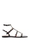 Valentino Rockstud Leather Sandals