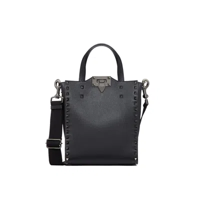 Valentino Garavani Rockstud Shopper Small Tote Bag Men