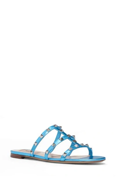 Valentino Garavani Rockstud Slide Sandal In Multi
