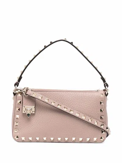 VALENTINO GARAVANI VALENTINO GARAVANI ROCKSTUD SMALL LEATHER SHOULDER BAG