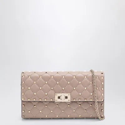 Valentino Garavani Rockstud Spike Crossbody Bag Powder-coloured Women