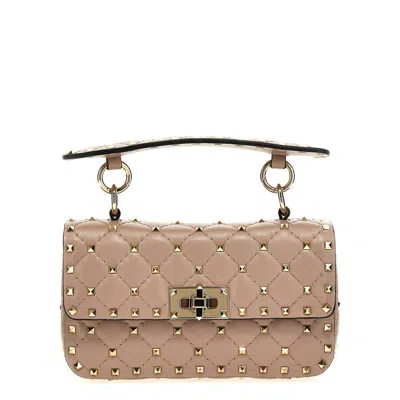 Valentino Garavani Rockstud Spike Handbag In Pink