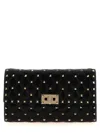Valentino Garavani  Garavani 'rockstud Spike' Shoulder Bag In Black