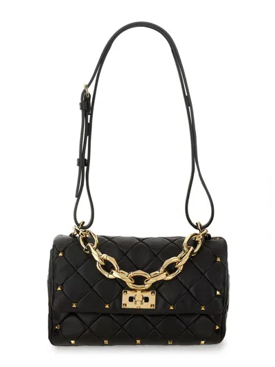 Valentino Garavani Rockstud Spike Shoulder Bag Small