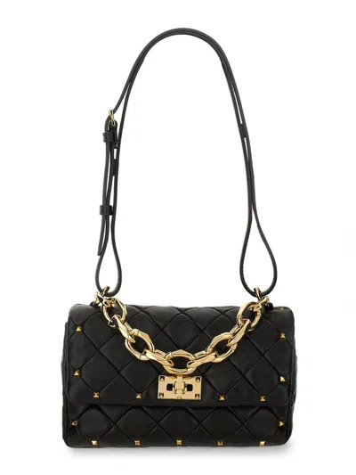 Valentino Garavani Rockstud Spike Shoulder Bag Small