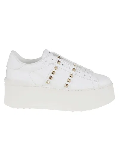 VALENTINO GARAVANI VALENTINO GARAVANI ROCKSTUD UNTITLED PLAT.STUD SNEAKER