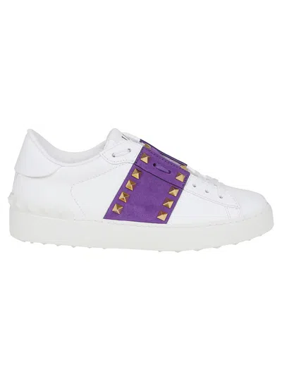 Valentino Garavani Rockstud Untitled Sneaker In White