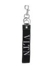 VALENTINO GARAVANI VALENTINO GARAVANI ROCKSTUD VLTN LOGO KEYCHAIN