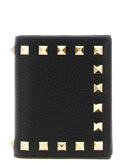 Valentino Garavani Rockstud Wallet In Black