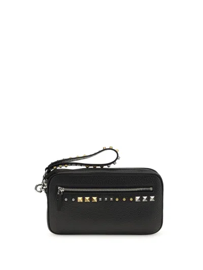 Valentino Garavani Rockstud Wallet In Black