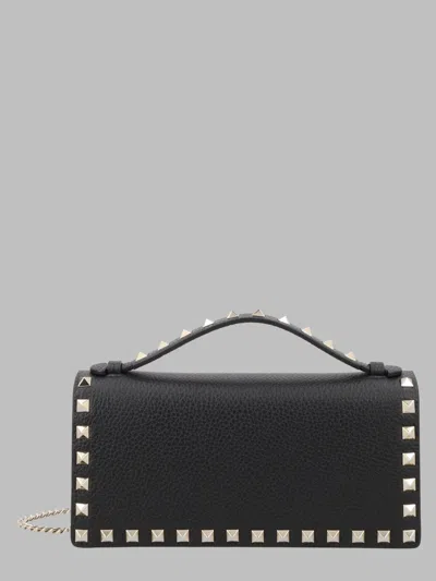 Valentino Garavani Rockstud Wallet In Black