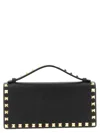 Valentino Garavani Rockstud Wallet On Chain In Black