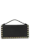 Valentino Garavani Rockstud Wallet On Chain In Black