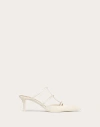 Valentino Garavani Rockstud Wispy Calfskin Mule 60 Mm Woman Ivory 40.5