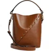 VALENTINO GARAVANI VALENTINO GARAVANI ROCKSTUD WISPY CROSSBODY BUCKET BAG