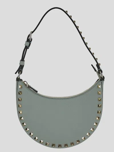 VALENTINO GARAVANI GARAVANI ROCKSTUD ZIP-UP HOBO BAG
