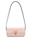 VALENTINO GARAVANI VALENTINO GARAVANI ROCKSTUD23 FOLDOVER TOP SHOULDER BAG