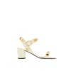 Valentino Garavani Roman Stud Sandals In White