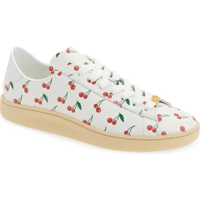 VALENTINO GARAVANI VALENTINO GARAVANI ROYCO CHERRY LOW TOP SNEAKER