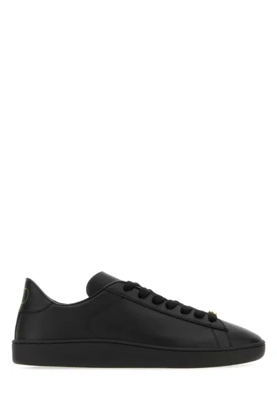 Valentino Garavani Royco Leather Sneaker For Men In Animal Print