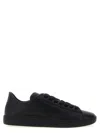 Valentino Royco Signature Brass Vlogo Low-top Sneakers In Black