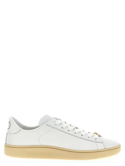 Valentino Garavani Valentino Royco Leather Sneaker In White