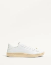 Valentino Royco Leather Sneakers In White