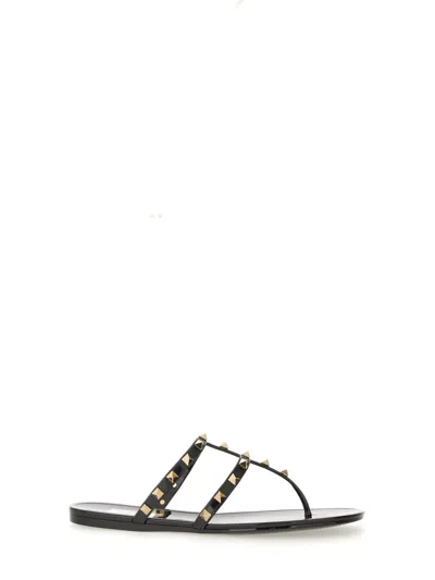 VALENTINO GARAVANI VALENTINO GARAVANI RUBBER "ROCKSTUD" LOW SANDAL