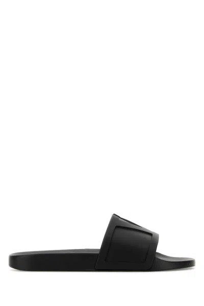 Valentino Garavani Rubber Viva Superstar Slippers For Men In Multi