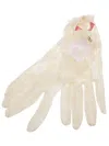 Valentino Garavani Ruffled Lace Gloves