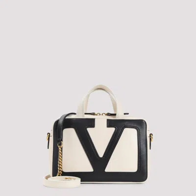 Valentino Garavani Sand Nappa Leather Viva Superstar Handbag In Multi