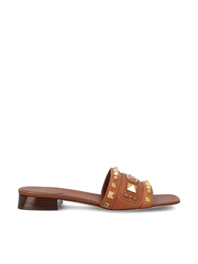 Valentino Garavani Sandals In Brown