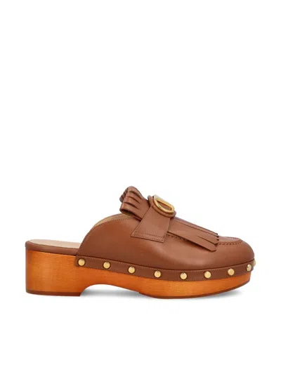 Valentino Garavani Sandals In Brown