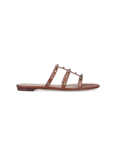 Valentino Garavani Sandals In Brown