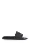 Valentino Coolside Rubber Slides In Black