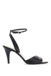Valentino Ladycrush Mini Sandals With 8.5 Cm Heel In Black