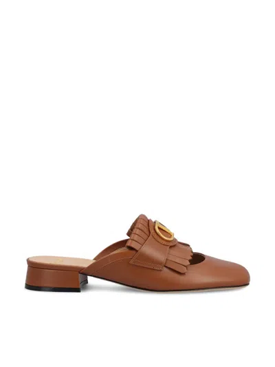 Valentino Garavani Sandals In Brown