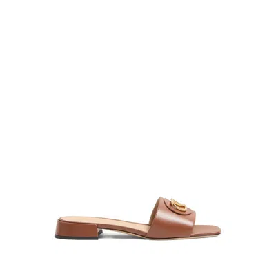Valentino Garavani Sandals In Brown