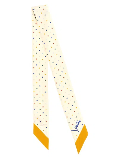 Valentino Garavani Scarf In Cream